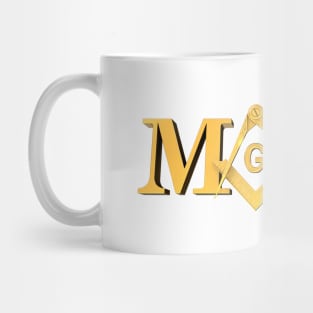 Made Square & Compass Masonic Freemason Mug